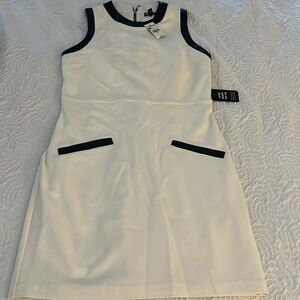 Express black and white Dress
